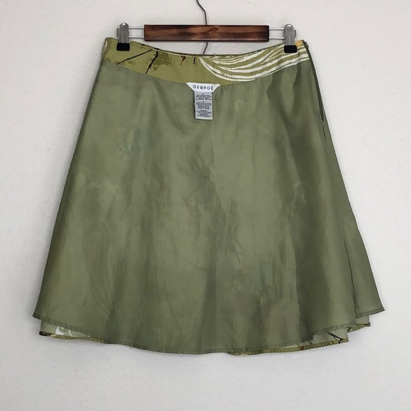 George Floral Green Skirt - Picture 4 of 8